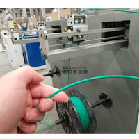 Machine d'extrusion de revêtement plastique, extrudeuse de corde à sauter, tube en acier, filetage Nylon