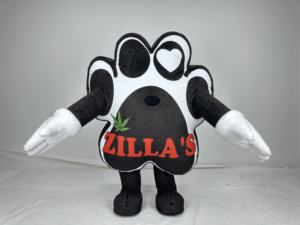 Fábrica personalizada su logotipo de diseño traje de mascota inflable publicidad al aire libre baile en movimiento animal pie pata mascota - Product Image 2