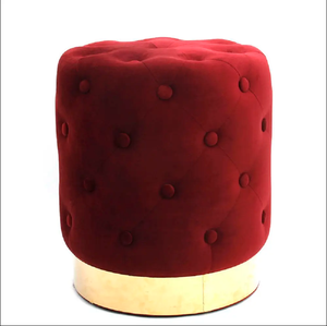 Fournisseur doré OEM ODM Salon Chambre à coucher Hôtel Restaurant cadre <span class=keywords><strong>en</strong></span> <span class=keywords><strong>bois</strong></span> repose-pieds siège <span class=keywords><strong>de</strong></span> <span class=keywords><strong>rechange</strong></span> capitonné - Product Image 3