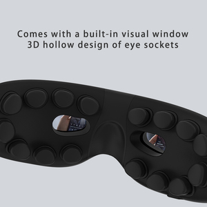 Pieghevole Bluetooth intelligente compressione del calore massaggiatore occhi per alleviare la fatica Stress terapia musica elettrica Wireless uso domestico vibrazione - Product Image 5