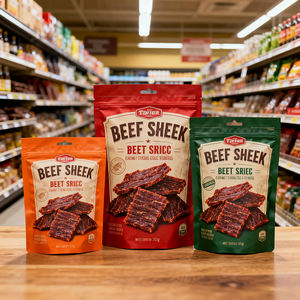 Production Sac de fleurs <span class=keywords><strong>en</strong></span> mylar holographique mat/brillant Sac <span class=keywords><strong>en</strong></span> plastique d'emballage de boeuf séché à saveur <span class=keywords><strong>exotique</strong></span> de qualité alimentaire anti-odeur - Product Image 1