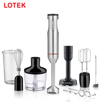 Mixeur Plongeant Portable SKD en Acier Inoxydable à Vitesse Variable, 21 Vitesses, Idéal pour Mélanger et Remuer – Approvisionnement Direct Usine