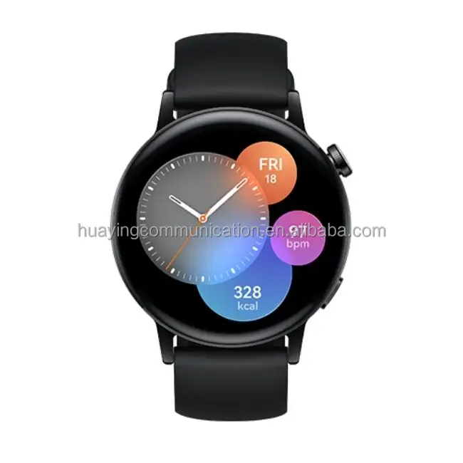 Hot Selling HUAWEI WATCH GT 3 1.43 inch AMOLED Screen 46mm 42mm Rubber Wristband for Smart Watch