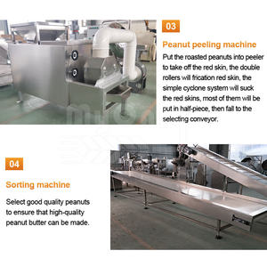 MY Machine de fabrication de pâte d'arachide et de noix de cajou Ligne de production de beurre de karité de 500kg pour <span class=keywords><strong>plan</strong></span> de fabrication - Product Image 4