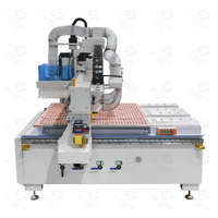 Routeur CNC ATC linéaire, machine de fraisage, machine à sculpter le bois, routeur grand format 2030 pour la production de panneaux de meubles