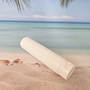 Tube rond vide en plastique personnalisé pour cosmétiques, capacité 80ml 100ml, pour gel douche et nettoyant visage, vente en gros - Product Image 4