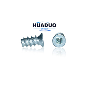 Tornillos Euro de Cabeza Plana Pozi con Punta B, Métricos/Pulgadas, de Hierro, para Uso Industrial - Product Image 2