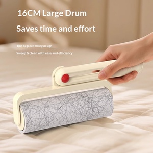 Rodillo Quitapelusas Manual Plegable de Plástico para Ropa y Cama, Eliminador de Pelo Ecológico Reutilizable, Artefacto Doméstico de Papel Adhesivo - Product Image 2