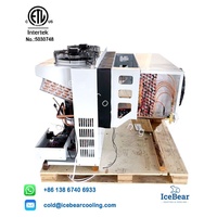 Ice Bear Freezer pendingin komersial hemat energi, sistem pendingin terpasang di samping-suhu 22-10