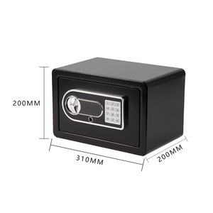 ตู้เซฟอิเล็กทรอนิกส์ Wanjiabao รุ่น 20REB ขนาด 310x200x200 มม. พร้อมระบบล็อคดิจิตอล กล่องเก็บของขนาดเล็กสำหรับบ้าน สำนักงาน และเก็บเครื่องประดับ - Product Image 1