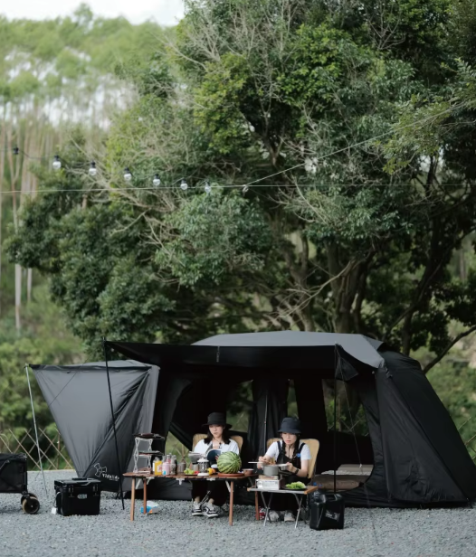 เต็นท์วิลล่า สีดำ S