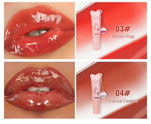 MLM custom Ice Cream <b>Lip</b> Care Balm Mirror Shine Hydrating Long Lasting Moisture With Cute Pendant <b>Lip</b> moisturizer Daily <b>lip</b> care - Product Image 5