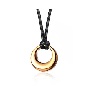 Nouveau Collier Urne Cercle de Vie en Acier Inoxydable, Pendentif Bouteille de Parfum Ouvrable, Bijou Commémoratif pour Cendres d'Animaux ou Humains - Product Image 4