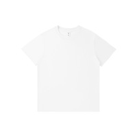 Vente en gros 230G T-shirt à col rond surdimensionné en coton biologique 100% coton pour hommes personnalisable