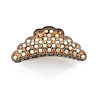 Pince à cheveux en acétate coréen, 1 pièce, cristal à paillettes, griffe de luxe, diamant pour femmes, pour cheveux épais