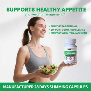OEM ODM produsen Label pribadi 28 hari kapsul pelangsing pembakar lemak kapsul penurun berat badan alami pil detoks organik - Product Image 2