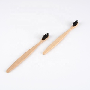 뜨거운 판매 100% 자연 대나무 부드러운 숯 나무 칫솔 클리닉 - Product Image 5