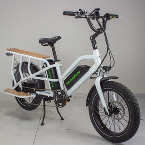 City Recreational 960WH 750W 20*3,0 Bicicleta de batería eléctrica de asiento largo con asiento para niños - Product Image 5