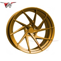Rines Monobloque Forjados Personalizados de 18 19 20 21 22 Pulgadas 5*114.3 con Diseño de Rayos Afilados y Cóncavos Profundos para Audi A4 A5 A6 Volkswagen Toyota