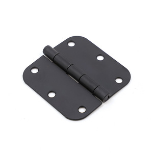 Bisagras de Acero Inoxidable 304 Plateadas de Alta Resistencia de 4 Pulgadas y 2.5mm, 3.5x3.5, con Esquinas Redondeadas, Diseño Moderno para Exteriores - Product Image 3