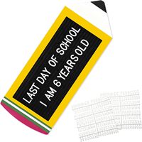 Tableau de lettres en feutre pour la rentrée scolaire, en bois massif, portable, durable, pour adolescents, tableau de messages modifiable, style crayon, accessoires photo pour la salle de classe