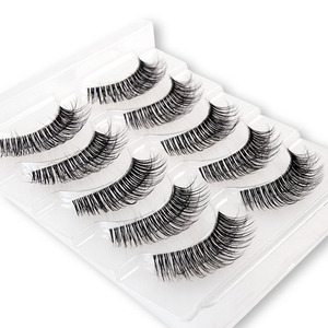 Paquete de Lujo Personalizado al por Mayor, Pestañas Veganas Hechas a Mano, Pestañas Postizas con Banda Invisible y Kit de Pegamento para Pestañas Sin Látex - Product Image 6