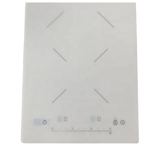 Appareil de cuisine, plaques chauffantes doubles portables, plaque de cuisson électrique en verre trempé céramique à induction avec verre blanc - Product Image 6