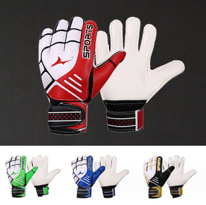 <span class=keywords><strong>Guantes</strong></span> de <span class=keywords><strong>portero</strong></span> de cuero ultragruesos de 4mm con protección de dedos de goma de pórtico antideslizante para adultos y niños - Product Image 2