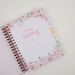 Cuaderno de diario en espiral A5 impreso con logotipo personalizado, hoja de oro rosa, <span class=keywords><strong>planificador</strong></span> diario de 100gsm para profesores, Agenda Semanal <span class=keywords><strong>mensual</strong></span> - Product Image 6