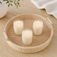 Petit Porte-Bougie Votive en Verre Transparent 55ml en Gros pour Restaurant, Maison, Table, Décoration Quotidienne