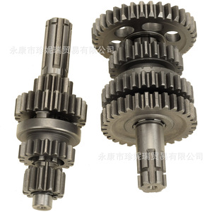 อะไหล่เกียร์เหล็กเพลาหลักและเพลาเสริม ZhenNirui ATV31 สำหรับซ่อมมอเตอร์ไซค์ออฟโรด 70cc 90cc 110cc 125cc - Product Image 2