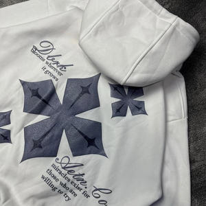 Alta calidad Streetwear bordado pulóver sudaderas con capucha Casual último diseño fabricantes sudaderas con capucha hechas a medida para hombres - Product Image 2