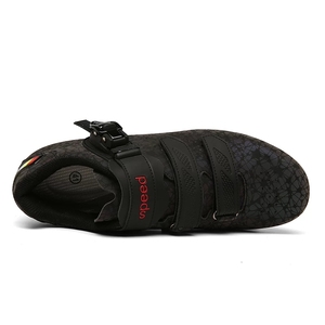 Zapatos de ciclismo de montaña para hombre y mujer, calzado deportivo con tacos de autosujeción, para carreras de velocidad plana, <span class=keywords><strong>Spd</strong></span> - Product Image 4