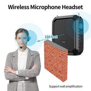 <span class=keywords><strong>SHIDU</strong></span> M800 Inalámbrico BT Micrófono Auriculares IPX5 Impermeable 4400mAh Altavoz portátil Banco <span class=keywords><strong>de</strong></span> energía <span class=keywords><strong>Amplificador</strong></span> <span class=keywords><strong>de</strong></span> <span class=keywords><strong>voz</strong></span> - Product Image 5
