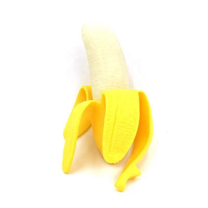 Juguetes de Plátano Kawaii Divertidos para Pelar y Amasar, Antiestrés, para Niños, Certificados EN71, Unisex, Venta al Por Mayor - Product Image 4