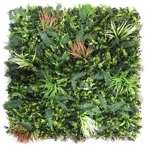 Outdoor UV Resistant household Fence Mat background plate Artificial Grass wall plants