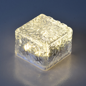 Ailed Ip65 impermeabile 4 Led lampada sepolta alimentata sotterranea carica solare mattone Led colorata luce solare giardino - Product Image 5