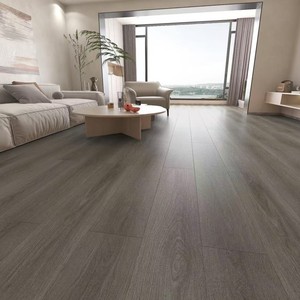 <span class=keywords><strong>Suelo</strong></span> <span class=keywords><strong>laminado</strong></span> HDF resistente al desgaste AC3 de diseño moderno para sala de estar, cocina, baño, hotel, Instalación fácil de hacer clic - Product Image 5