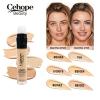Fond de Teint Liquide Hydratant Couvrance Totale Toutes Teintes de Peau, Anti-Transpiration, Longue Tenue, avec Éponge, Maquillage Visage OEM en Gros