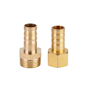 All-Copper Internal/External Threaded Straight-Through Quick-Connect Fitting Pagoda Connector for <b>Adapters</b> <b>Connectors</b> - Product Image 1