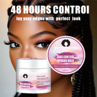 Gel coiffant pour cheveux 4c, gel de conditionnement pour tresses soignées, gel brillant pour cheveux, contrôle de la tenue extra forte, marque privée OEM/ODM
