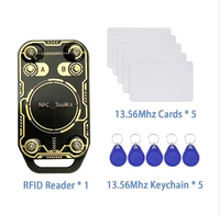 Lector Inteligente RFID DIGIT-Chameleon Ultra V2.0, Emulador DRC02 125/134.2kHz, Mini Lector de Etiquetas, Llavero/Carta CUID, Decodificador NFC, Duplicador