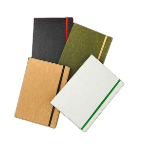 Cahier de journal intime minimaliste, texture spéciale en PU, A5, pour journal intime professionnel - Product Image 1