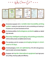 Boîte de papier de qualité alimentaire imprimée sur mesure pour l'emballage de café et de thé Boîte de papier de qualité supérieure durable et écologique