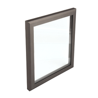 Profil en aluminium contemporain Portes en verre pour armoire Armoire Cadre Fenêtre