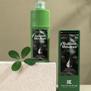 Shampoo colorant capillaire permanent à l'extrait d'huile d'argan, marque privée, pour une couverture rapide des cheveux gris, la meilleure teinture capillaire permanente - Product Image 1