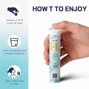 Integratore Alimentare Energetico Vigo, Compresse di Idrogeno 12ppm, Compresse Effervescenti di Idrogeno e Magnesio - Product Image 3