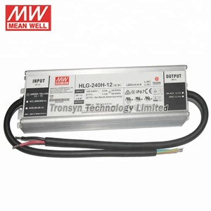 Alimentation LED Meanwell HLG-240H-12 240W à sortie unique 12V avec gradation 0-10V et PFC - Product Image 5