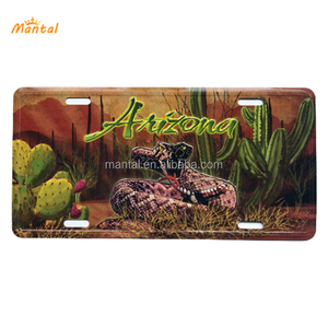 Custom Logo Blanco Kenteken Metalen Usa Auto Nummerplaat Voor Auto Decoratie - Product Image 3