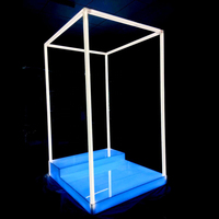 Plateforme de bar, Fille dansante colorée, Go-Go, Pillier de strip-teaseuse, Accessoires d'ambiance, Lumières de scène, Roue de prière, Lampe cage spirituelle